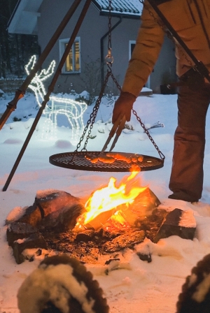 Domek letniskowy z balią 